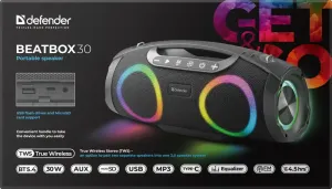 Defender - Tragbares Lautsprechersystem Beatbox 30