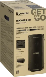 Defender - Tragbares Lautsprechersystem Boomer 90