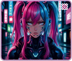 Defender - Mausmatte mit Gelkissen Cybe