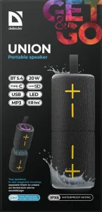 Defender - Tragbares Lautsprechersystem Union