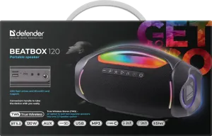 Defender - Tragbares Lautsprechersystem Beatbox 120