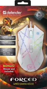 Defender - Kabelgebundene Spielmaus Forced GM-020L