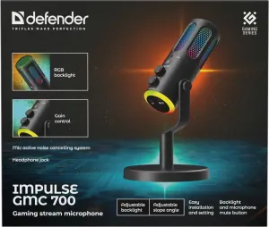 Defender - Streaming Spielmikrofon Impulse GMC 700