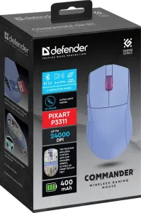 Defender - Kabellose Spielmaus Commander GM-511