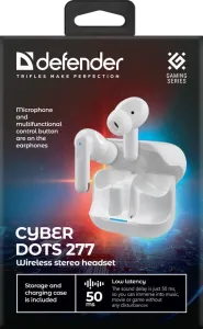 Defender - Drahtloses Headset CyberDots 277