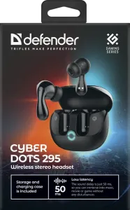 Defender - Drahtloses Headset CyberDots 295