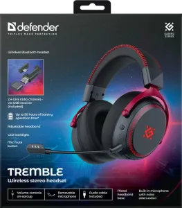 Defender - Drahtloses Headset Tremble