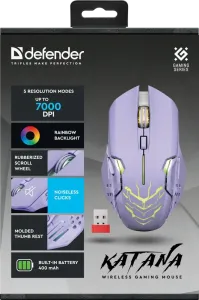 Defender - Kabellose Spielmaus Katana GM-511