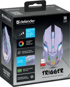 Defender - Kabellose Spielmaus Trigger GM-934