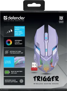 Defender - Kabellose Spielmaus Trigger GM-934