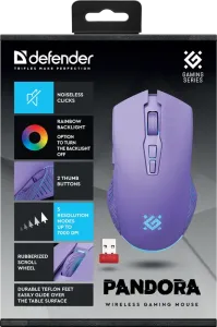 Defender - Kabellose Spielmaus Pandora GM-502