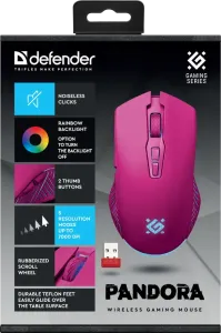 Defender - Kabellose Spielmaus Pandora GM-502