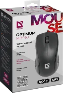 Defender - Kabelgebundene optische Maus Optimum MB-160