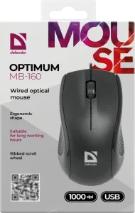 Defender - Kabelgebundene optische Maus Optimum MB-160