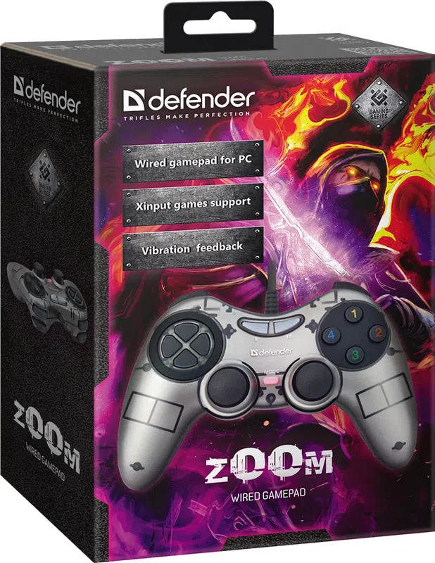 Defender - kabelgebundenes Gamepad Zoom