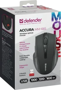 Defender - Kabellose optische Maus Accura MM-665