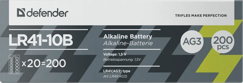 Defender - Alkali-Batterie LR41-10B