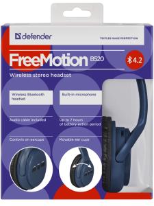 Defender - Drahtloses Headset FreeMotion B520