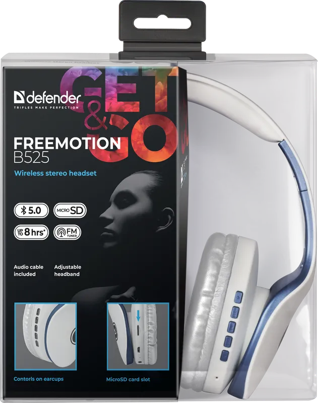 Defender - Drahtloses Headset FreeMotion B525