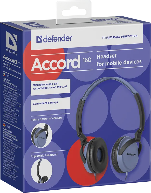 Defender - Headset für mobile Geräte Accord 160