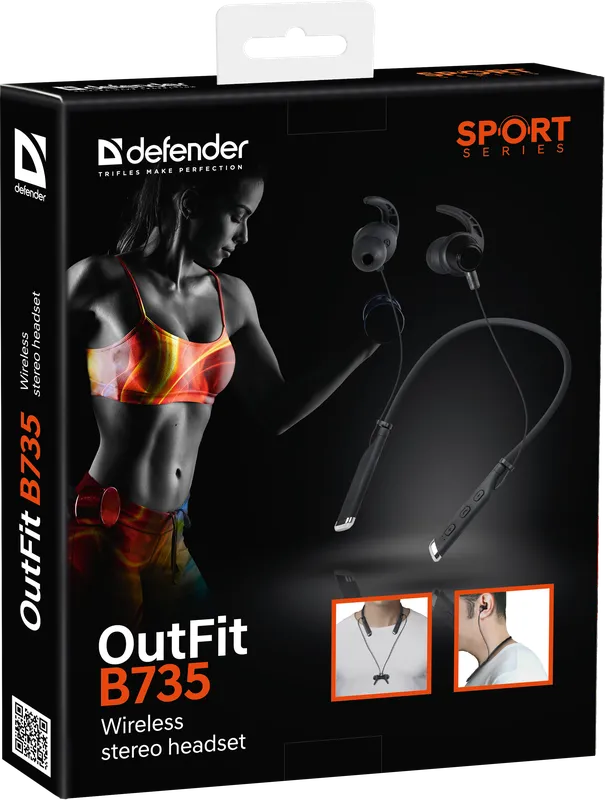 Defender - Drahtloses Headset OutFit B735