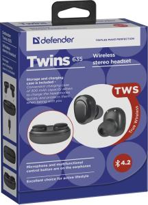 Defender - Drahtloses Headset Twins 635