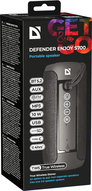 Defender - Tragbares Lautsprechersystem Enjoy S700