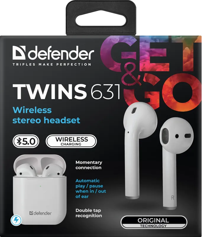 Defender - Drahtloses Headset Twins 631