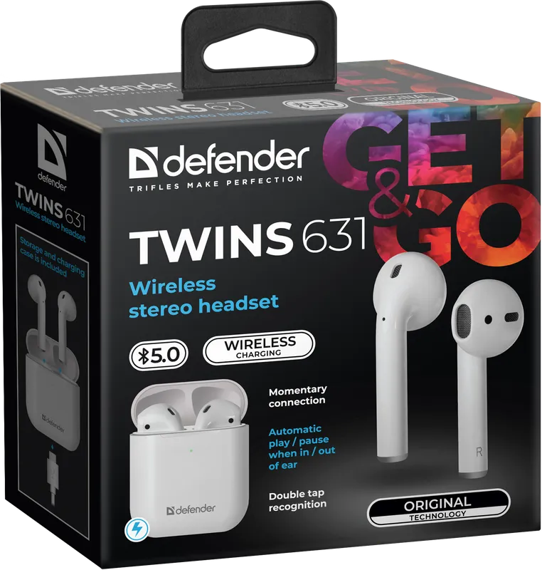 Defender - Drahtloses Headset Twins 631