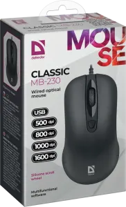 Defender - Kabelgebundene optische Maus Classic MB-230
