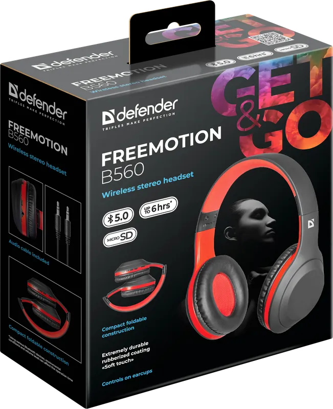 Defender - Drahtloses Headset FreeMotion B560