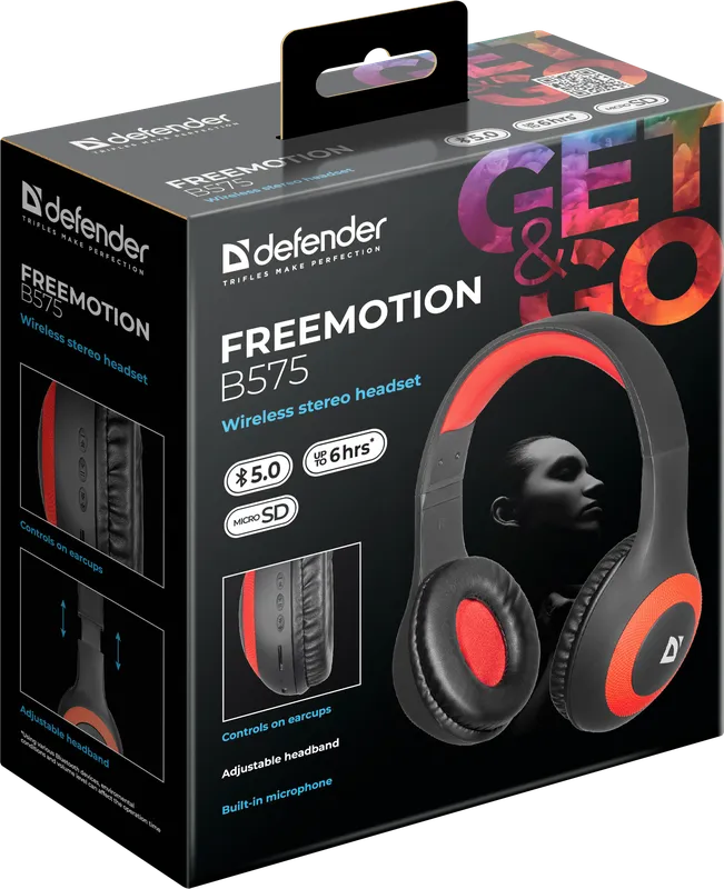 Defender - Drahtloses Headset FreeMotion B575