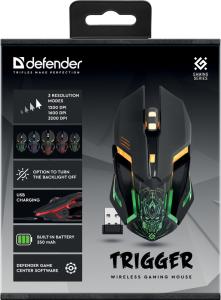 Defender - Kabellose Spielmaus Trigger GM-934