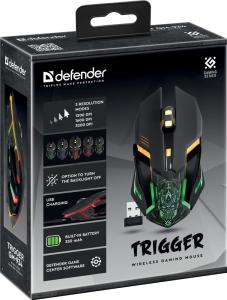 Defender - Kabellose Spielmaus Trigger GM-934