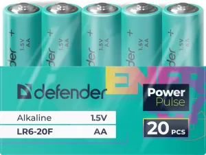 Defender - Alkali-Batterie LR6-20F