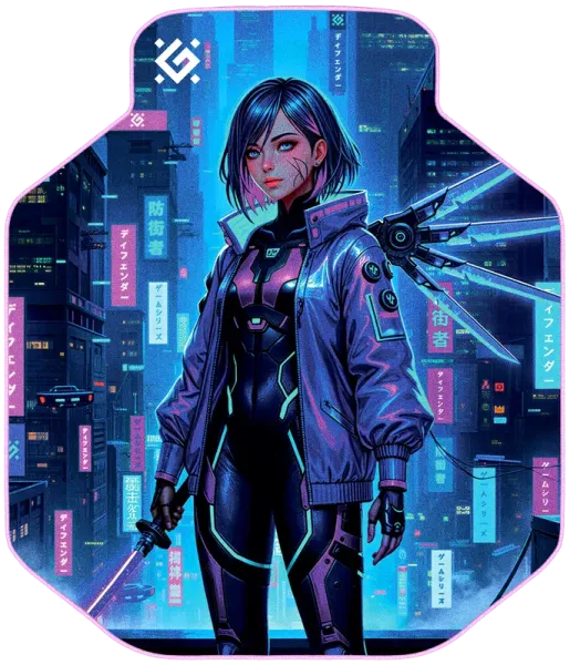 Defender - Mausmatte mit Gelkissen Cybe