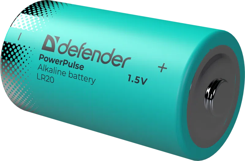 Defender - Alkali-Batterie LR20-2BL