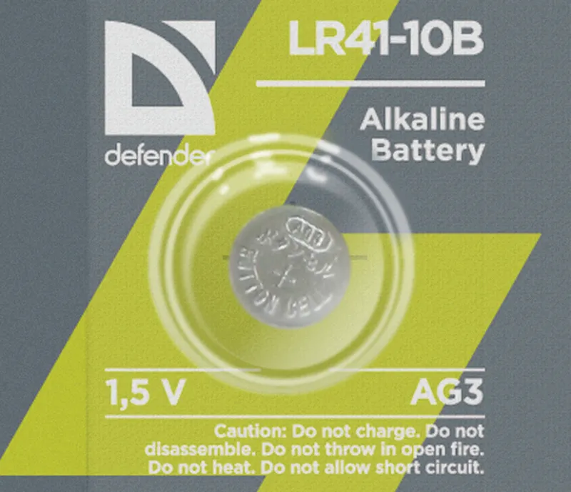 Defender - Alkali-Batterie LR41-10B