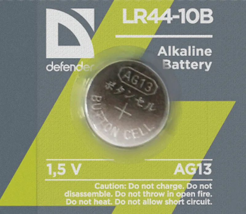 Defender - Alkali-Batterie LR44-10B